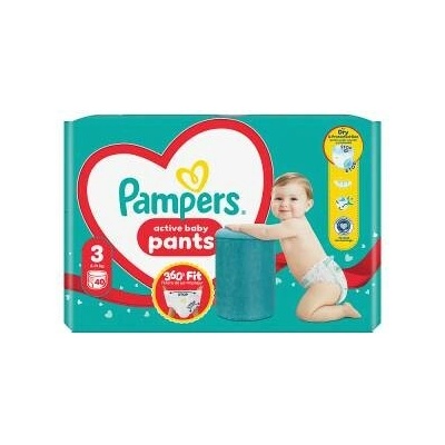 Pampers Active pants 3 40ks