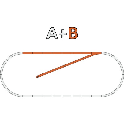 Roco Geoline Sada kolejí B s podložím 61101 – Zbozi.Blesk.cz