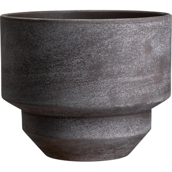 Bergs Potter Саксия Hoff 30 см сива (HOG30P)