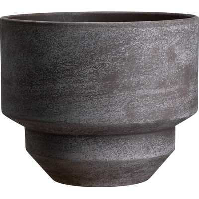 Bergs Potter Саксия Hoff 30 см сива (HOG30P)