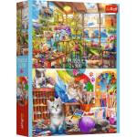 Trefl - Puzzle 2x500 The Art of Painting - 500 piese