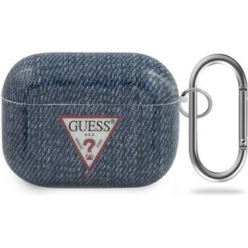 Guess Калъф Guess Dark Blue Jeans за Airpods Pro, черен/син (3700740485668)