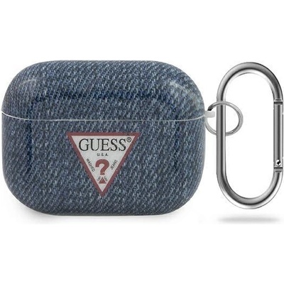Guess Калъф Guess Dark Blue Jeans за Airpods Pro, черен/син (3700740485668)