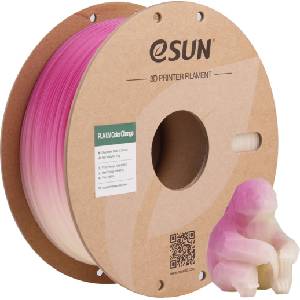 eSUN PLA-UV Color Change Fuchsia - 1, 75 mm / 1000 g (PLA-UV-CC175UV-F1P1)