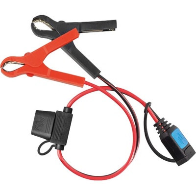 Kabel se svorkami a pojistkou k nabíječkám BluePower IP65