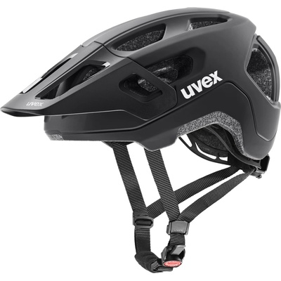 uvex Детска каска за планинско колоездене Uvex Kid's React Jr. Bike helmet - Black Matt - размер 52-56 cm (851-1958-0111)