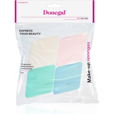 Donegal kosmetická houba na líčení barevných kosočtverců 4 ks