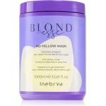 Inebrya BLONDesse No-Yellow Mask маска за коса неутрализиращ жълтеникавите оттенъци 1000ml