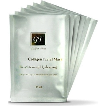 Golden time kolagenová pleťová maska 6 x 27 ml