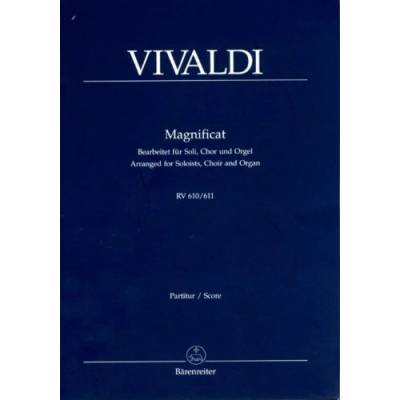Antonio vivaldi: magnificat rv 610 satb noty na sborový zpěv varhany – Hledejceny.cz