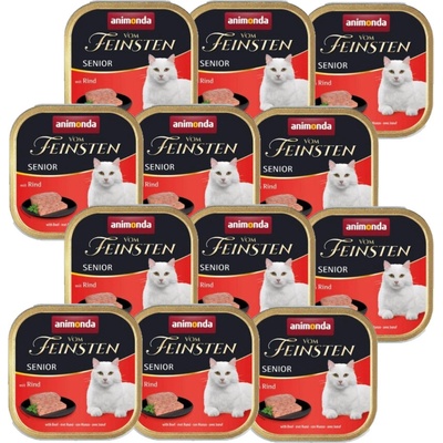 Animonda Vom Feinsten Senior hovädzie 12 x 100 g