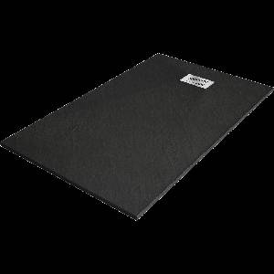 Mexen Hugo правоъгълна душ корито SMC 160 x 70 см, черно, маскировка инокс - 42707016-X (42707016-X)
