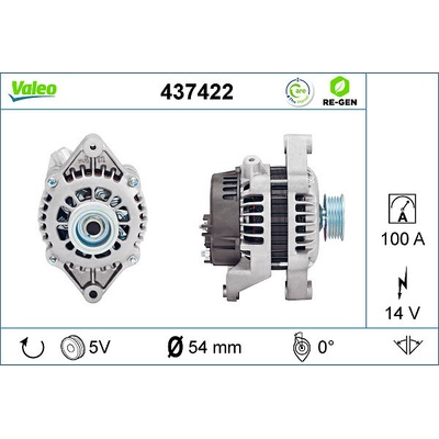 Alternátor VALEO 437422