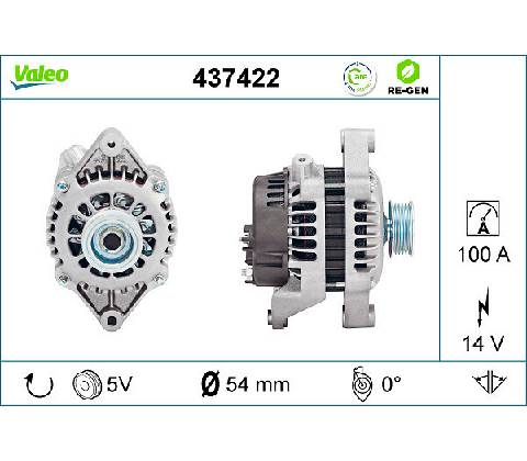 Alternátor VALEO 437422
