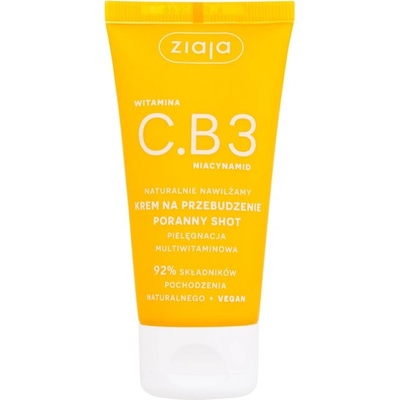 Vitamin C. B3 Niacinamide Morning Shot Wake Up Cream от Ziaja за Жени Дневен крем 50мл