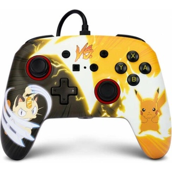 PowerA Enhanced USB Gamepad for Nintendo Switch - Pokémon Pikachu vs Meowth (NSGP0039-02)