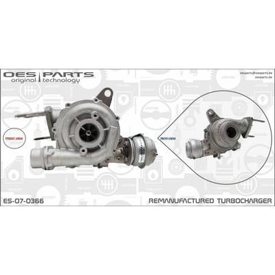 Plniace dúchadlo OES PARTS Product line OES-PARTS ES-07-0366