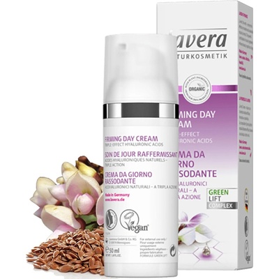Lavera Faces My Age denní krém pro zpevnění pleti (Karanja Oil & Organic White Tea) 50 ml
