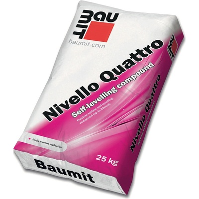 BAUMIT Samonivelizačná stierka Nivello Quattro 25 kg