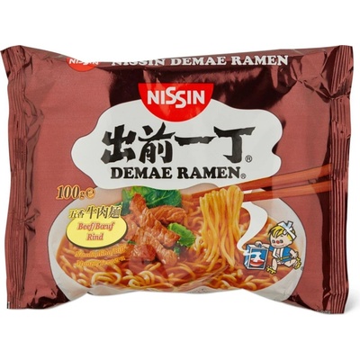Nissin Demae Ramen inst. nudle s příchutí hovězí 100 g