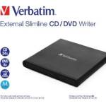 Verbatim външно устройство Slimline CD/DVD Writer USB - without NERO (53504)