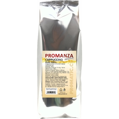 Promanza Economy Cappuccino s příchutí Rum 1000 g