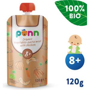 Salvest Ponn BIO Пиле с паста 120 g (3000496)