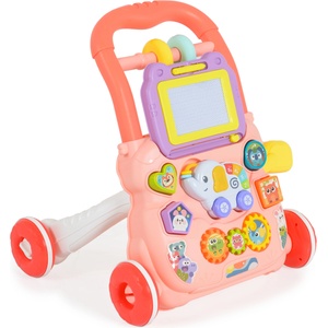Moni Играчка за прохождане Moni Toys - Elephant, Розова (110762) - kindermarket Проходилка