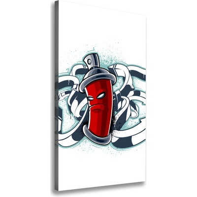 Vertikálny foto obraz na plátne do obývačky Graffiti 50x100 cm