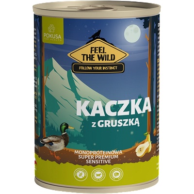 POKUSA POKUSA FEEL THE WILD - дива патица и круша, 400гр (PO_1wildduck-400)