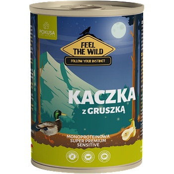 POKUSA POKUSA FEEL THE WILD - дива патица и круша, 400гр (PO_1wildduck-400)
