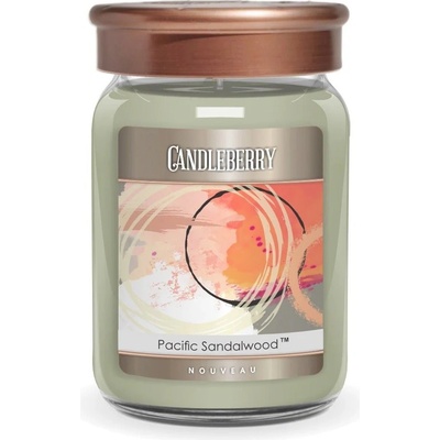Candleberry NOUVEAU Pacific Sandalwood 624 g