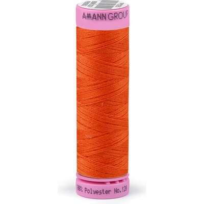 Stoklasa Polyesterové nitě návin 100 m Aspo Amann Balení: 5 ks, Varianta: 0450 Burnt Orange 0450 Burnt Orange
