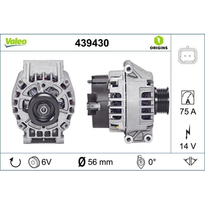 generátor VALEO 439430