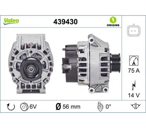 generátor VALEO 439430