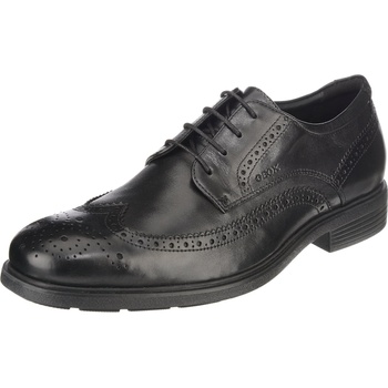 GEOX Обувки с връзки 'Dublin' черно, размер 45