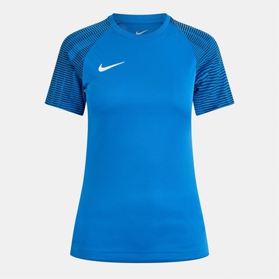 Nike Тениска Nike Women's Short Sleeve Performance T-Shirt - Royal Blue/Wht