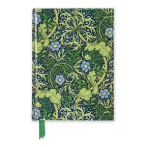 Flame Tree Publishing William Morris: Seaweed (Foiled Pocket Journal) | Flame Tree Publishing
