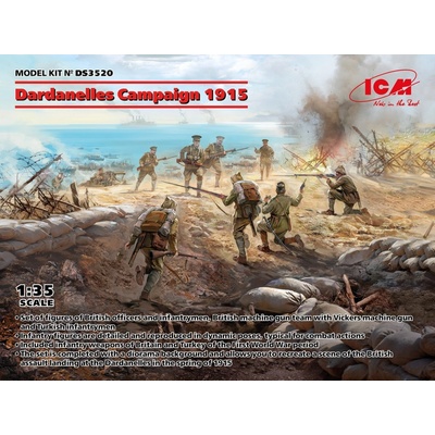 ICM Dardanelles Campaign 1915 Diorama set DS3520 1:35