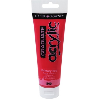 Daler-Rowney Graduate АКРИЛНА боя Primary Red 120 ml 1 бр (123120540)