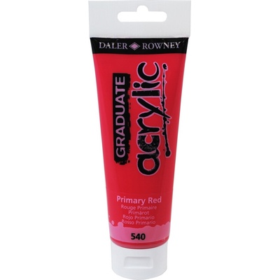Daler-Rowney Graduate АКРИЛНА боя Primary Red 120 ml 1 бр (123120540)
