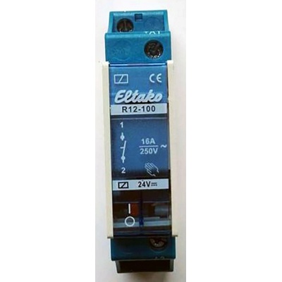 Eltako R12-100-24V spínací relé , 24 V, 8 A, 1 spínací kontakt, 1 ks