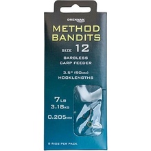 Drennan Náväzce Method Bandits Carp Feeder 9cm Veľkosť 8 ks 12