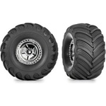 Traxxas колело 1.3", колела хром, гуми Terra Groove (2)