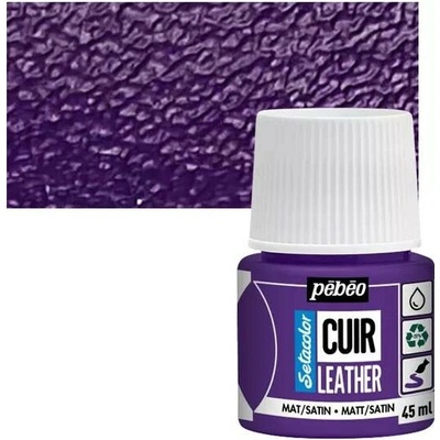 Setacolor Leather 09 aubergine violet 45 ml