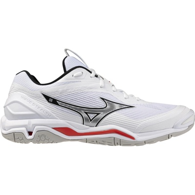 Mizuno Wave Stealth Neo 2 White Black Fiery Red