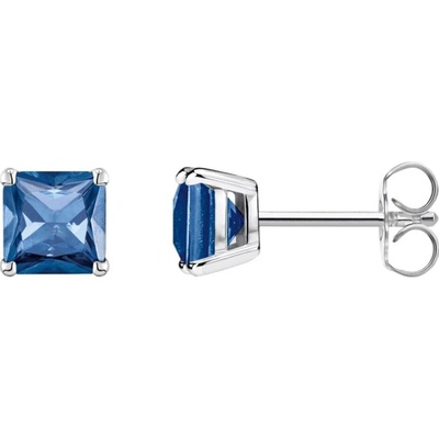 Thomas Sabo náušnice Blue stone silver H2174-699-32