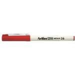 Artline Fineliner 210 M 0.6 червен (EK-210 RED)