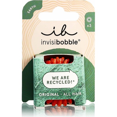 Invisibobble ORIGINAL Earth Collection gumička do vlasov Save It or Waste It 3 ks
