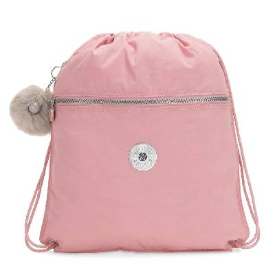 Спортна чанта Kipling Supertaboo 15L gymsack - Pink (Bridal Rose)
